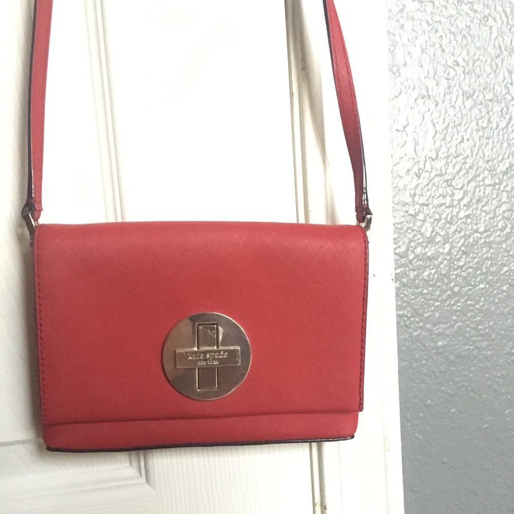 Red Kate Spade handbag